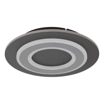 Globo - LED Stropní svítidlo LED/24W/230V 3000K pr. 32 cm antracit