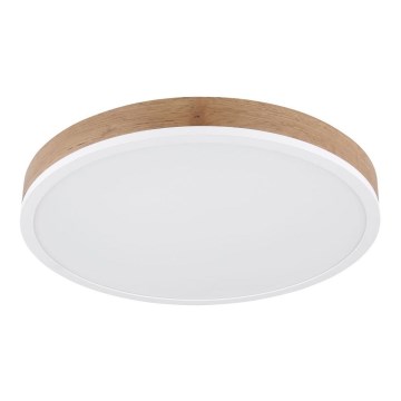 Globo - LED Stropní svítidlo LED/24W/230V pr. 45 cm hnědá