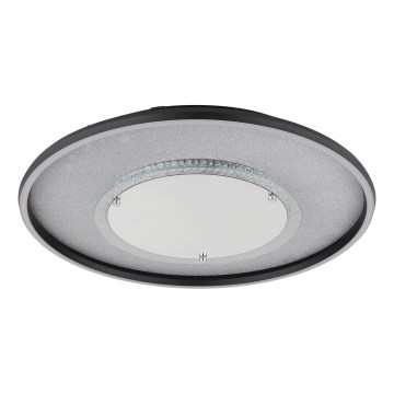 Globo - LED Stropní svítidlo LED/40W/230V 3000/4000/6000K pr. 51,5 cm černá