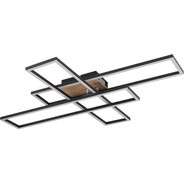 Globo - LED Stropní svítidlo LED/40W/230V 3000K 60x80 cm černá