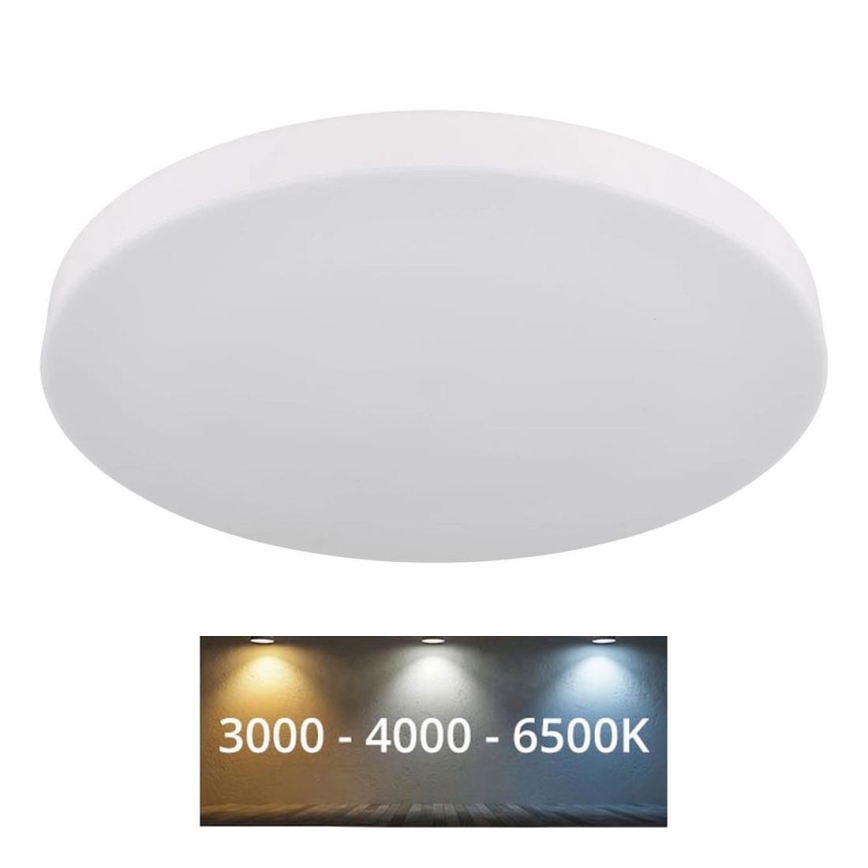 Globo - LED Stropní svítidlo LED/50W/230V 3000K/4000K/6500K pr. 50 cm bílá