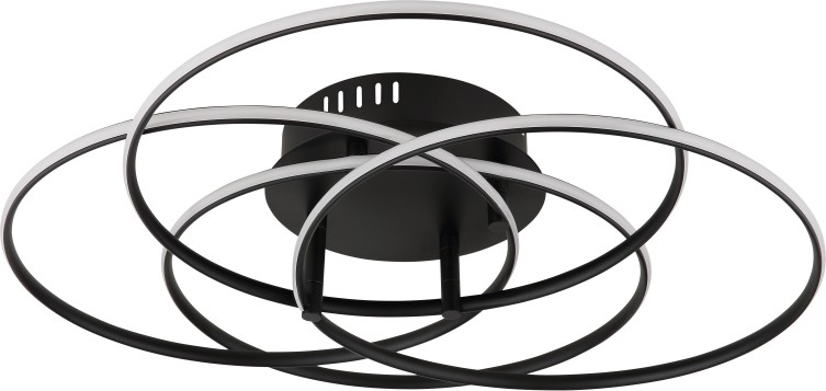 Globo - LED Stropní svítidlo LED/55W/230V 4000K pr. 51,5 cm černá