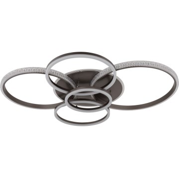 Globo - LED Stropní svítidlo LED/70W/230V 3000K 88x110 cm antracit