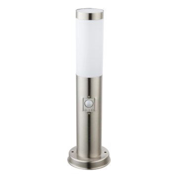 Globo - LED Venkovní lampa se senzorem 1xE27/8,8W/230V IP44