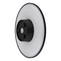 Globo - LED Venkovní nástěnné svítidlo LED/15W/230V 3000/4000/6000K pr. 25,2 cm IP44 černá