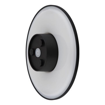 Globo - LED Venkovní nástěnné svítidlo LED/15W/230V 3000/4000/6000K pr. 25,2 cm IP44 černá