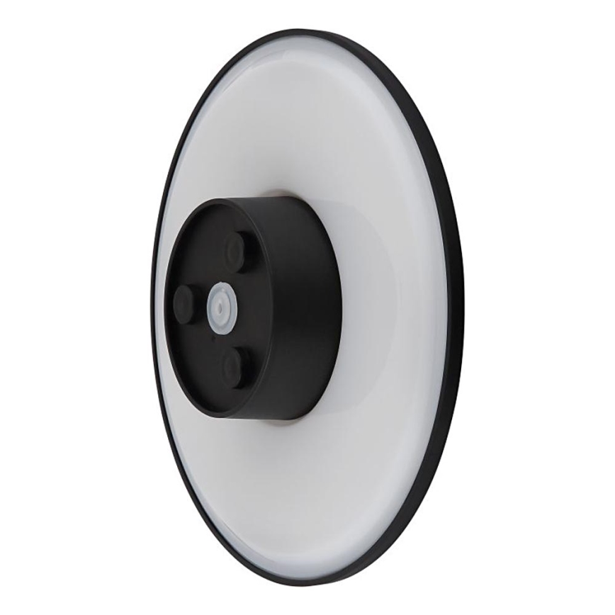 Globo - LED Venkovní nástěnné svítidlo LED/15W/230V 3000/4000/6000K pr. 25,2 cm IP44 černá