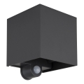 Globo - LED Venkovní nástěnné svítidlo se senzorem 2xLED/3W/230V IP54