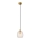 Globo - Lustr na lanku 1xE14/40W/230V pr. 16 cm mosaz