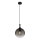Globo - Lustr na lanku 1xE27/10W/230V pr. 25 cm černá