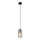 Globo - Lustr na lanku 1xE27/25W/230V pr. 11 cm černá