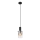 Globo - Lustr na lanku 1xE27/40W/230V pr. 12,5 cm černá