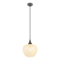 Globo - Lustr na lanku 1xE27/40W/230V pr. 24 cm bílá/antracit