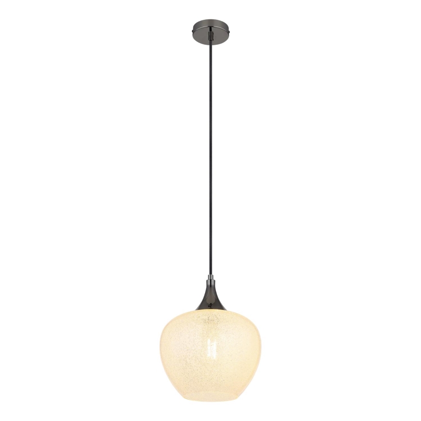 Globo - Lustr na lanku 1xE27/40W/230V pr. 24 cm bílá/antracit