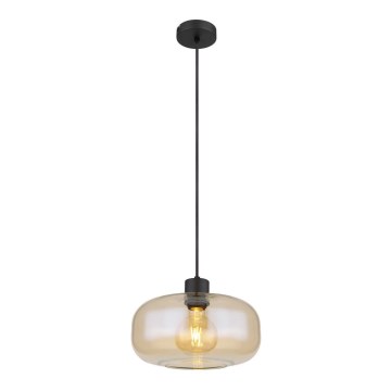 Globo - Lustr na lanku 1xE27/40W/230V pr. 28 cm čirá
