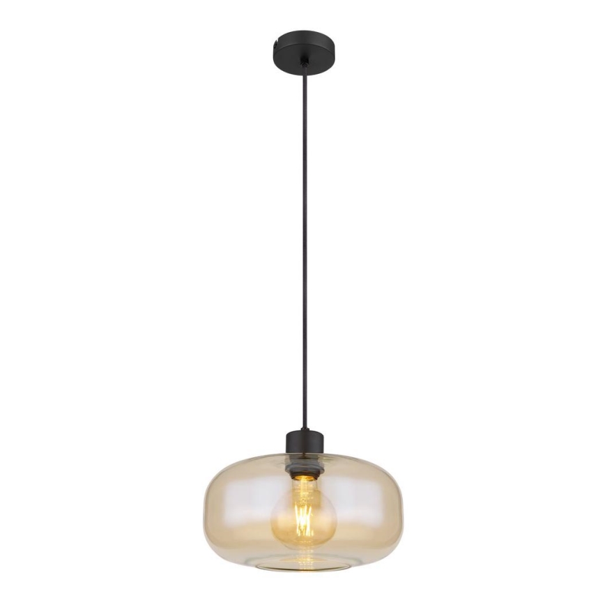 Globo - Lustr na lanku 1xE27/40W/230V pr. 28 cm čirá