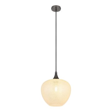 Globo - Lustr na lanku 1xE27/40W/230V pr. 29 cm bílá/antracit
