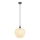 Globo - Lustr na lanku 1xE27/40W/230V pr. 29 cm bílá/antracit