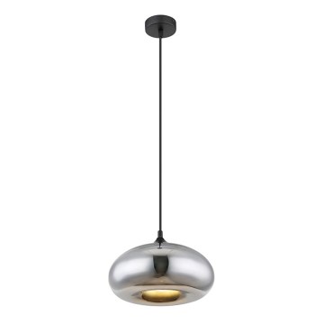 Globo - Lustr na lanku 1xE27/60W/230V lesklý chrom