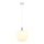 Globo - Lustr na lanku 1xE27/60W/230V pr. 29 cm bílá