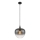 Globo - Lustr na lanku 1xE27/60W/230V pr. 29 cm černá