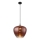 Globo - Lustr na lanku 1xE27/60W/230V pr. 40 cm měděná
