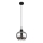 Globo - Lustr na lanku 1xE27/9W/230V pr. 21 cm černá