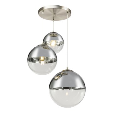 Globo - Lustr na lanku 3xE27/40W/230V pr. 51 cm