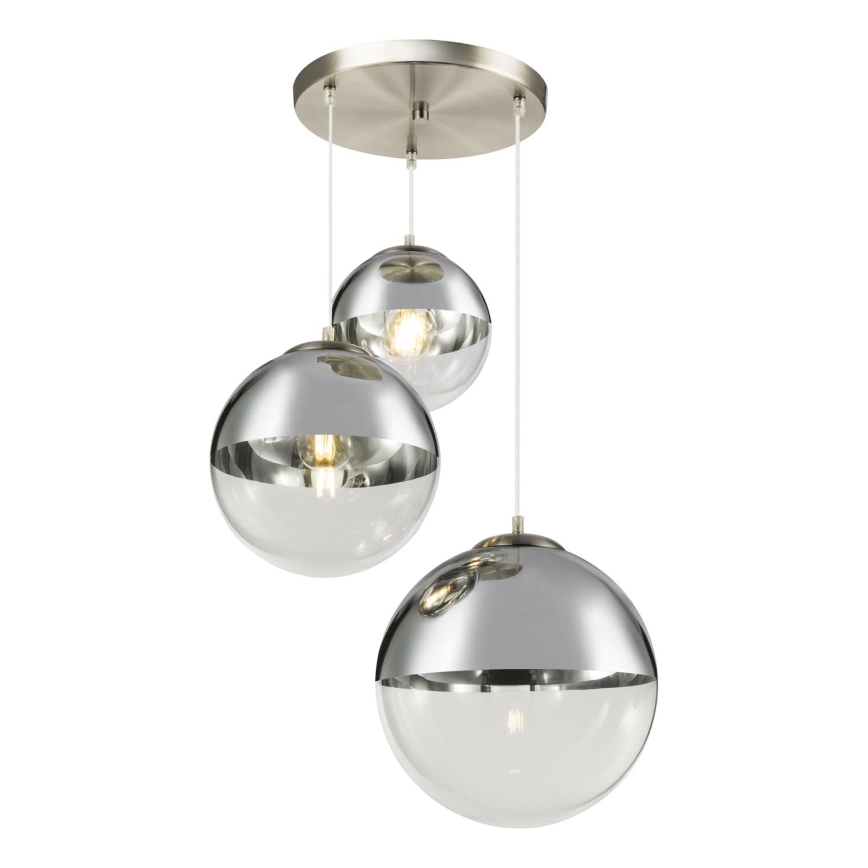 Globo - Lustr na lanku 3xE27/40W/230V pr. 51 cm