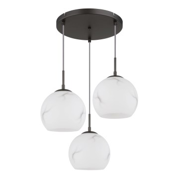 Globo - Lustr na lanku 3xE27/60W/230V pr. 42,5 cm