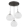 Globo - Lustr na lanku 3xE27/60W/230V pr. 42,5 cm
