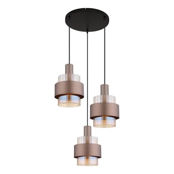 Globo - Lustr na lanku 3xE27/60W/230V pr. 45 cm