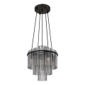 Globo - Lustr na lanku 5xE14/40W/230V černá