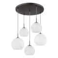 Globo - Lustr na lanku 5xE27/60W/230V pr. 75 cm