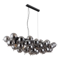 Globo - Lustr na lanku 6xE14/25W/230V černá