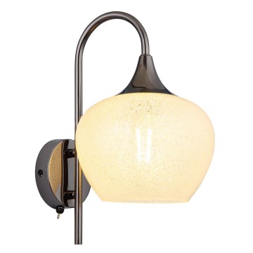 Globo - Nástěnná lampa 1xE27/40W/230V bílá/antracit