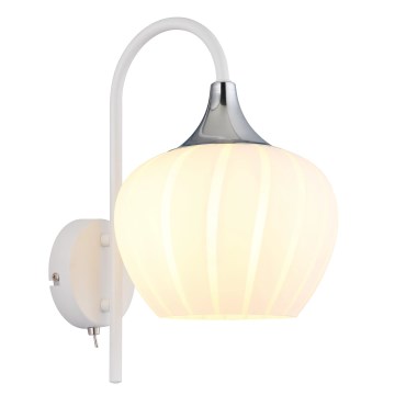 Globo - Nástěnná lampa 1xE27/40W/230V bílá