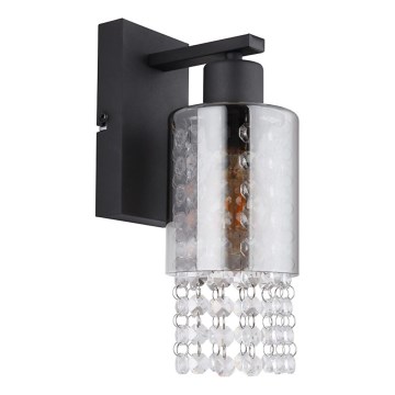 Globo - Nástěnná lampa 1xE27/40W/230V černá
