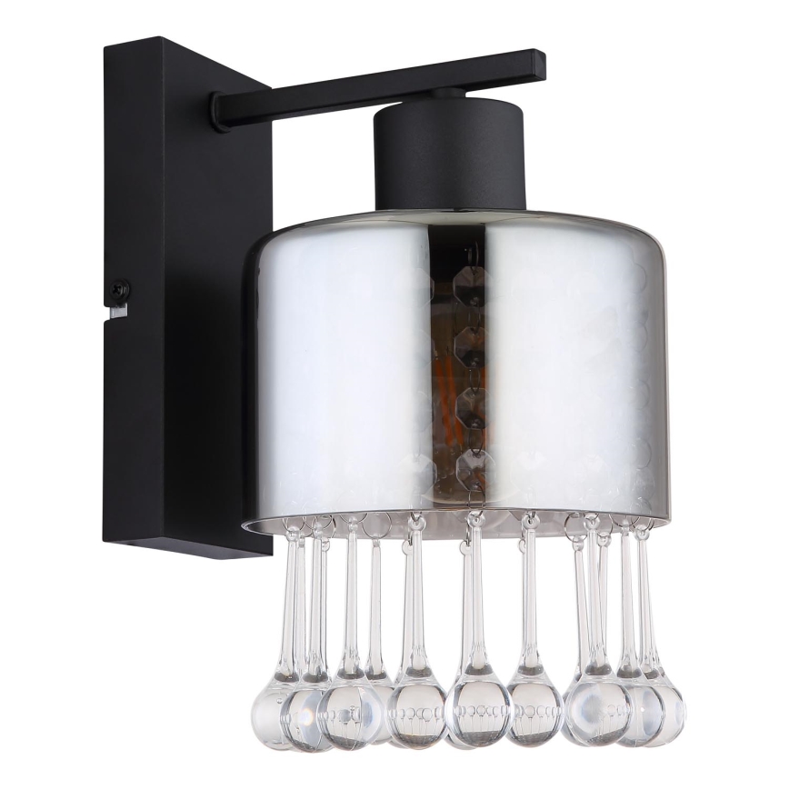 Globo - Nástěnná lampa 1xE27/60W/230V černá