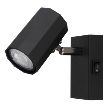 Globo - Nástěnné bodové svítidlo 1xGU10/25W/230V černá