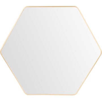 Globo - Nástěnné zrcadlo 70x80 cm zlatá