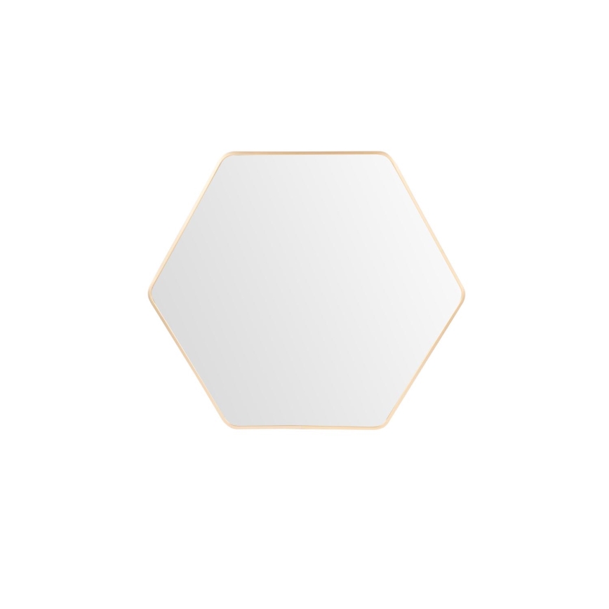 Globo - Nástěnné zrcadlo 70x80 cm zlatá