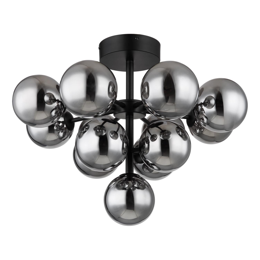 Globo - Přisazený lustr 13xG9/5W/230V pr. 56 cm černá