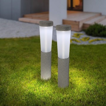 Globo - SADA 2x LED Solární svítidlo LED/0,1W/3V 6000K IP44