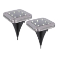 Globo - SADA 2x LED Solární svítidlo LED/0,8W/1,2V IP44 300 mAh