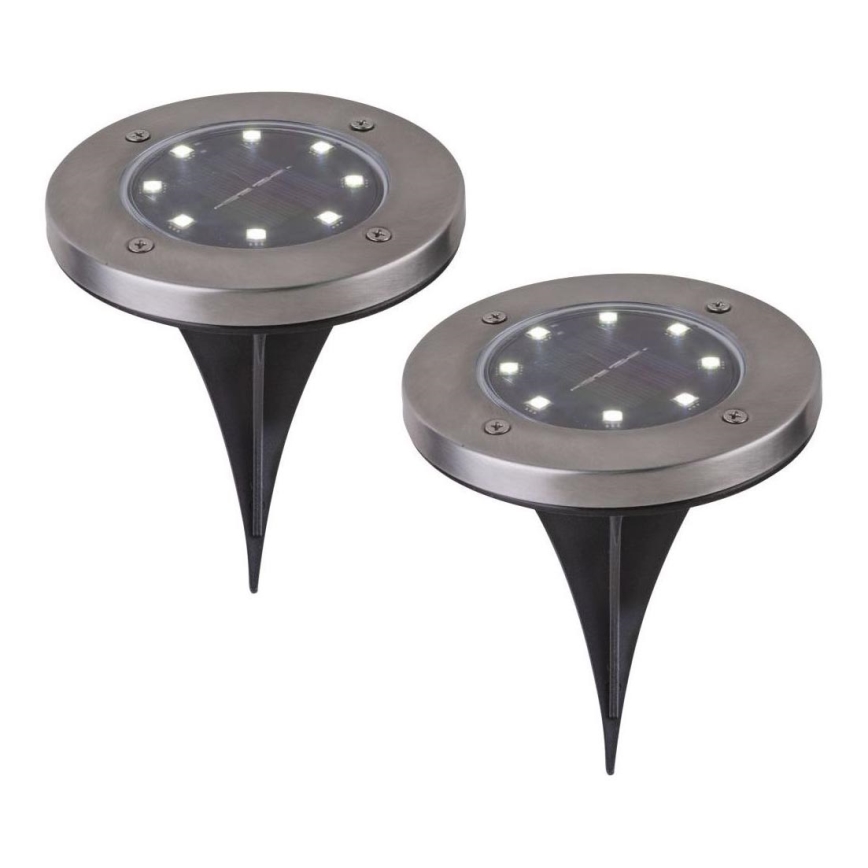 Globo - SADA 2x LED Solární svítidlo LED/0,8W/3V IP44 300 mAh