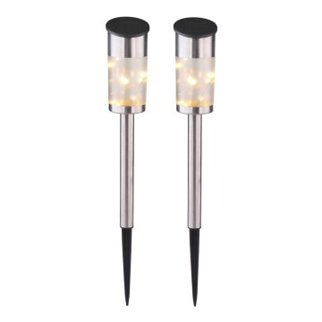 Globo - SADA 2x Solární lampa 10xLED/0,06W/1,2V IP44