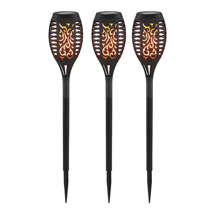 Globo - SADA 3x LED Solární lampa LED/0,1W/3V IP44 200 mAh