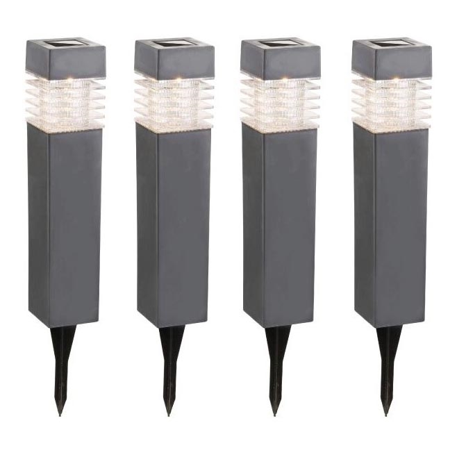 Globo - SADA 4x LED Solární lampa LED/0,06W/3,2V IP44