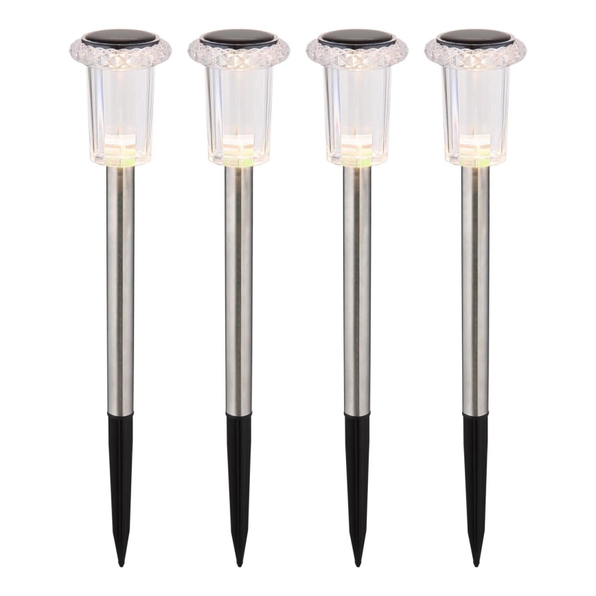Globo - SADA 4x LED Solární svítidlo LED/0,06W/1,2V IP44